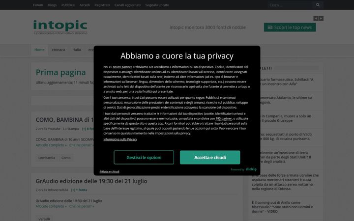 Screenshot of intopic.it