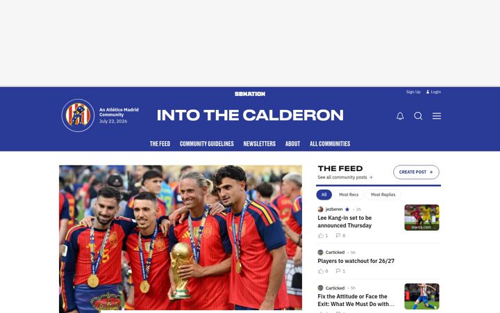 Ekrānuzņēmums no intothecalderon.com