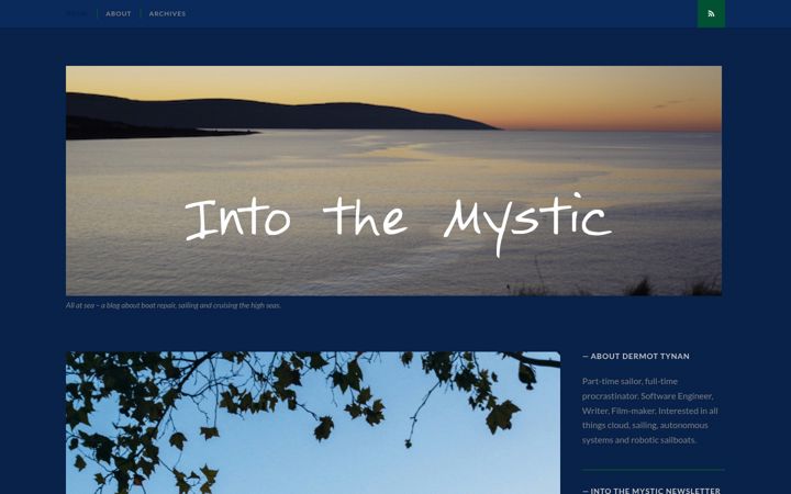 Screenshot of intothemystic.eu