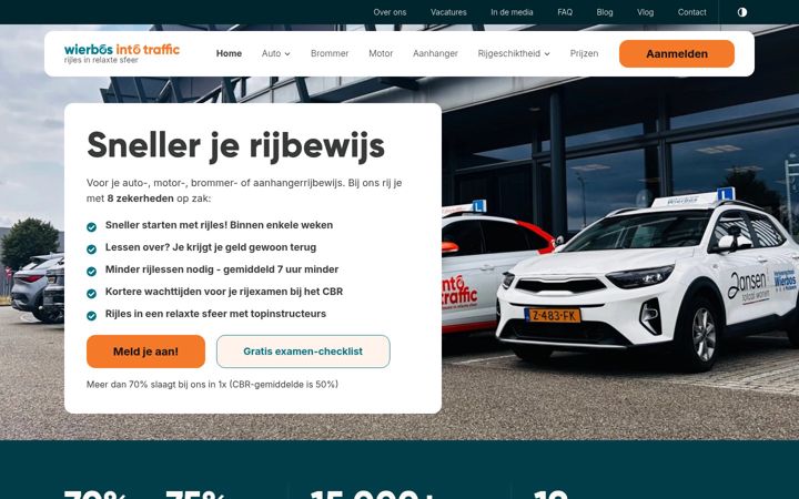 Screenshot of intotraffic.nl