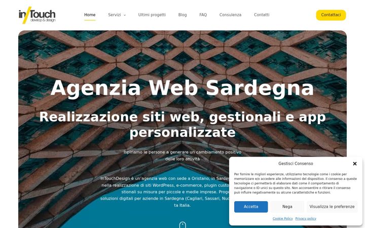 Screenshot of intouchdesign.it