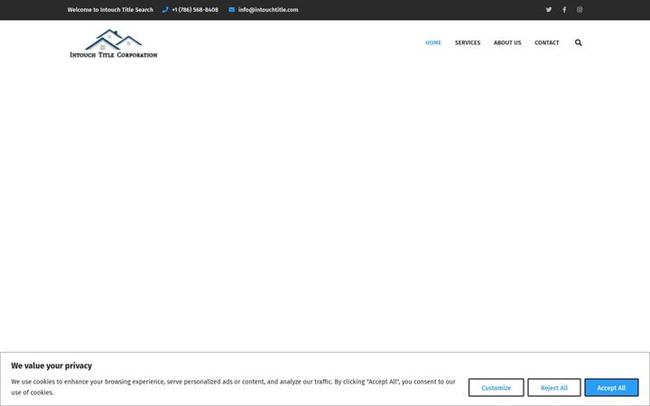 Screenshot of intouchtitle.com