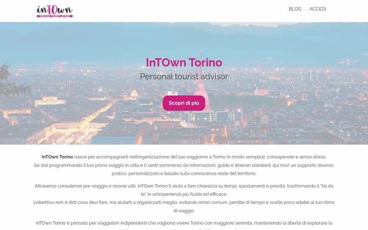 Screenshot of intowntorino.com