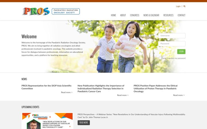 Screenshot of intpros.org