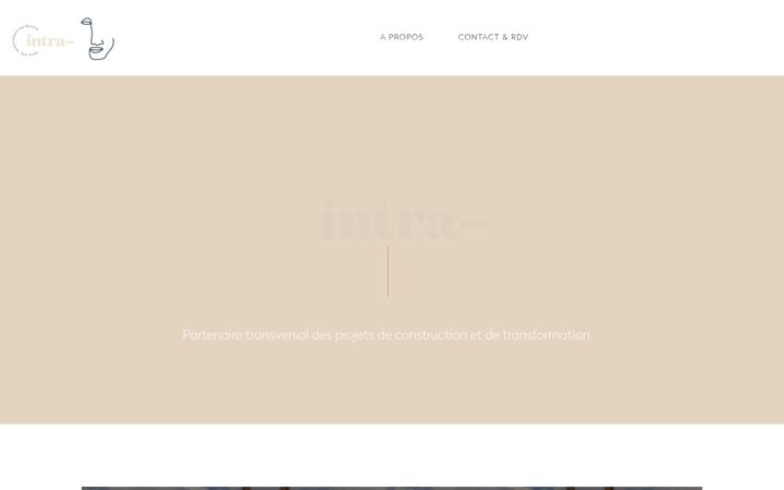 Screenshot of intra-coaching.com