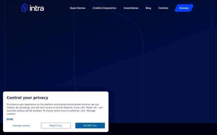 Screenshot of intrabank.com.br
