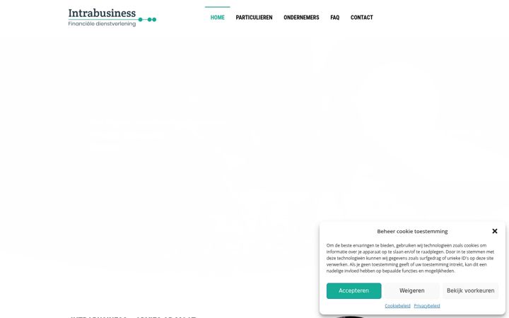 Screenshot of intrabusiness.nl