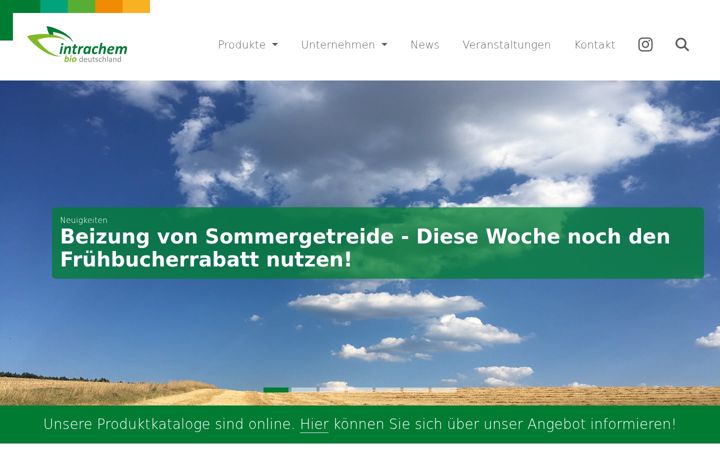 Screenshot of intrachem-bio.de
