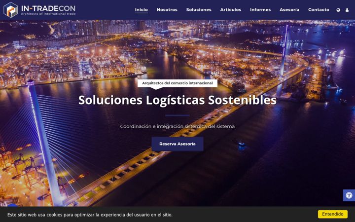 Screenshot of intradecon.com