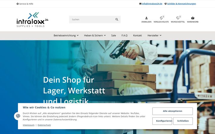 Screenshot of intraloxx24.de