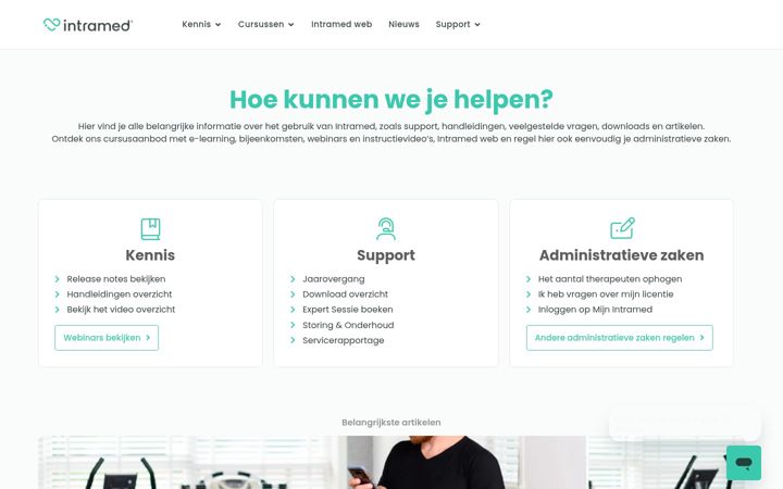 Screenshot of intramedexpert.nl