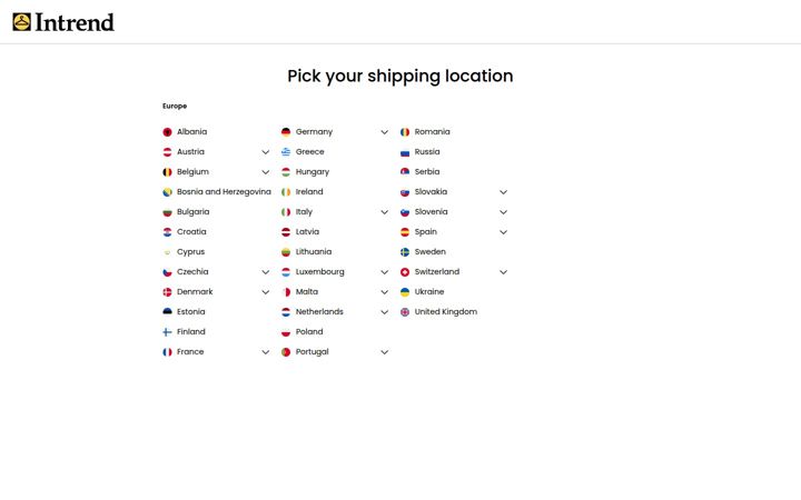 Screenshot of intrend.it
