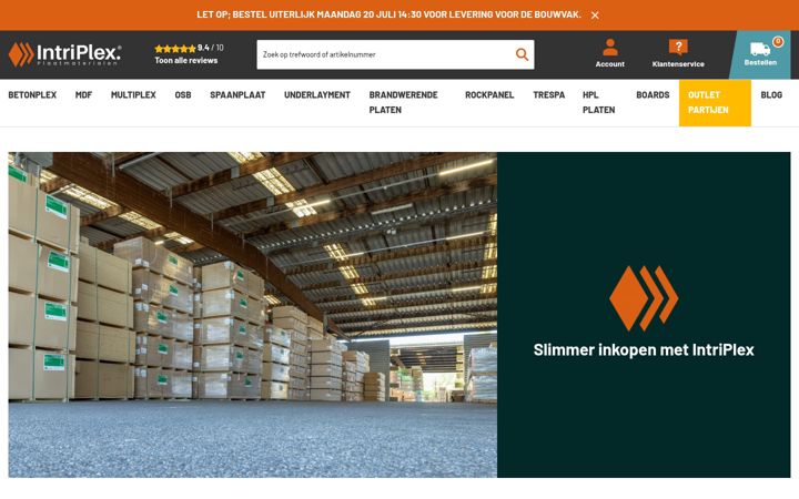 Screenshot of intriplex.nl