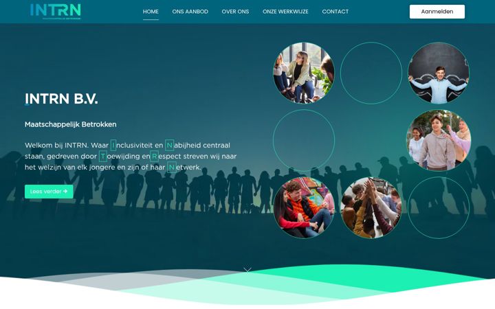 Screenshot of intrn.nl