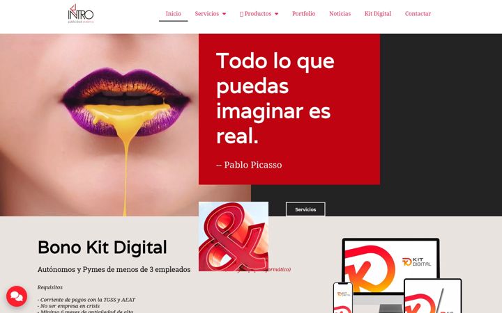 Screenshot of intropublicidad.com