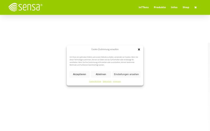 Screenshot of inttens.com