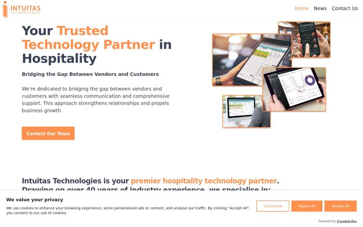 Screenshot of intuitasltd.com