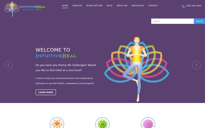 Screenshot of intuitiveheal.com