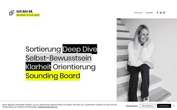 Screenshot of intuitives-mentoring.de