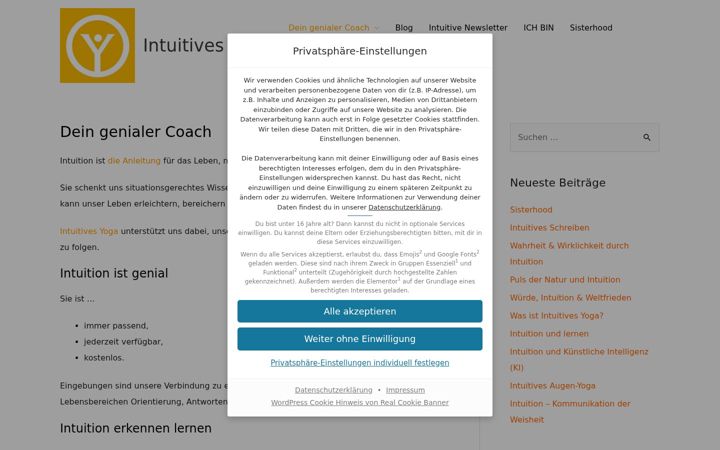 Screenshot of intuitives-yoga.de