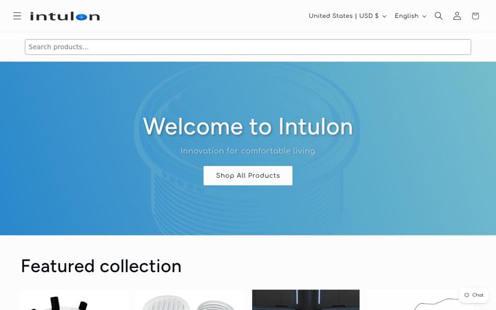 Screenshot of intulon.com