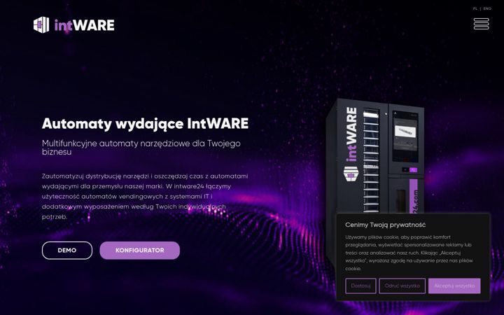 Screenshot of intware24.com
