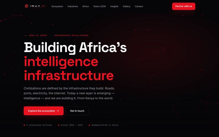 Screenshot of inuaai.com