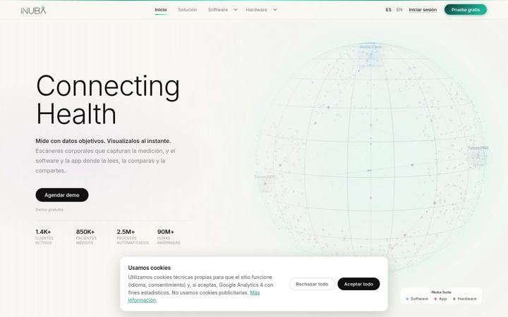 Screenshot of inuba.com