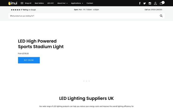 Screenshot di inui.co.uk