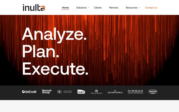 Screenshot of inulta.com