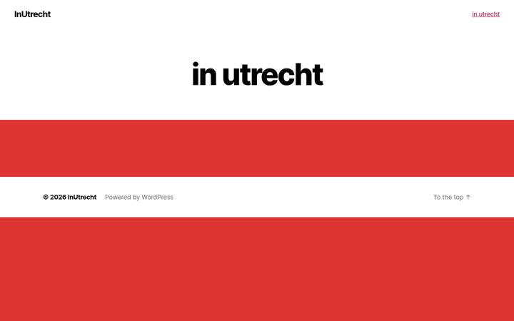 Screenshot of inutrecht.net