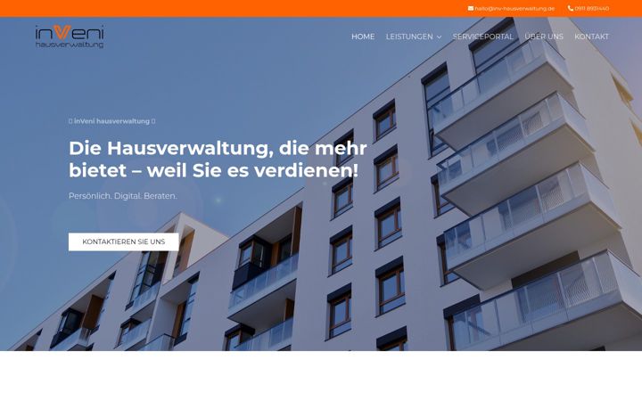 Screenshot of inv-hausverwaltung.de