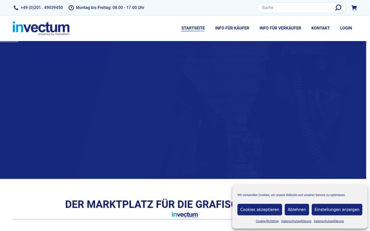 Screenshot of invectum.de