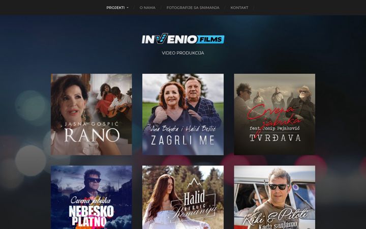 Screenshot of inveniofilms.net