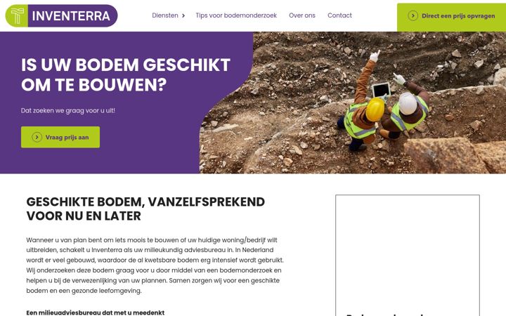 Screenshot of inventerra.nl
