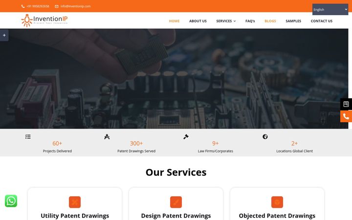 Screenshot of inventionip.com