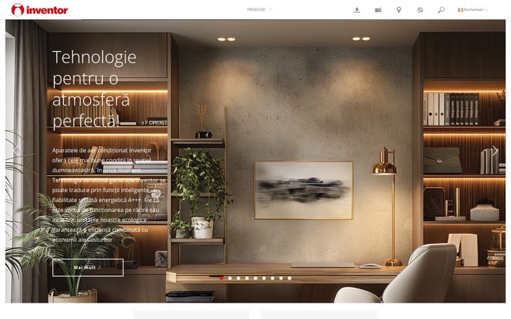 Screenshot of inventoraerconditionat.ro