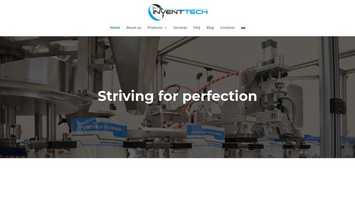 Screenshot of inventtechbg.com