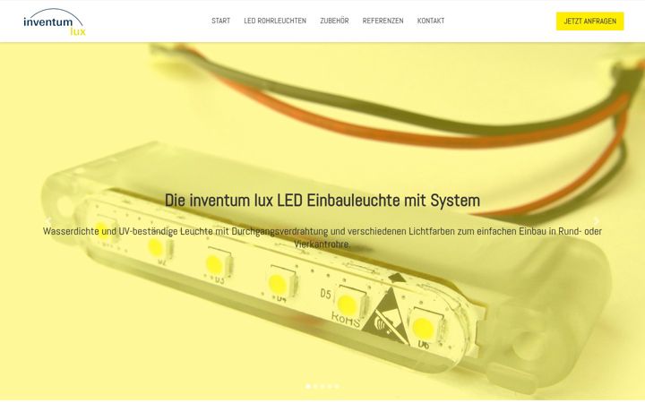 Screenshot of inventum-lux.de