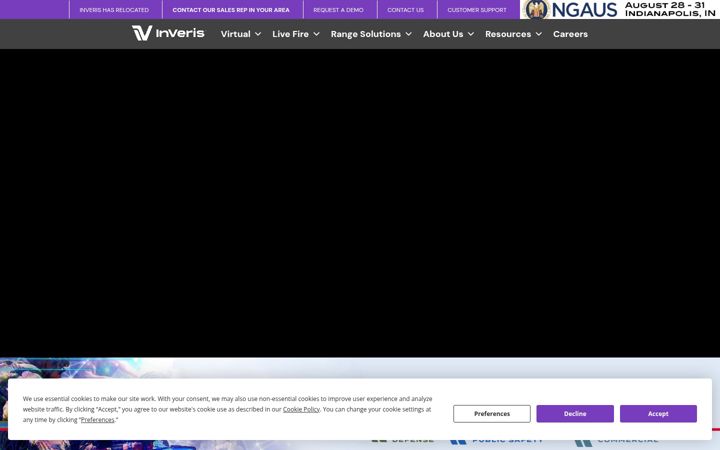 Screenshot of inveristraining.com