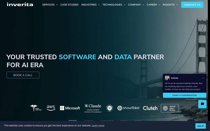 Screenshot of inveritasoft.com