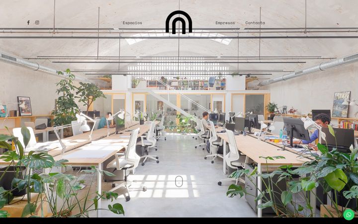 Screenshot of invernaderocowork.com