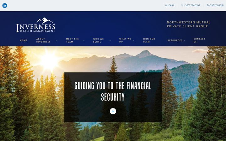 Screenshot of invernesswealthmanagement.com