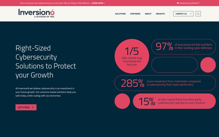 Screenshot of inversion6.com
