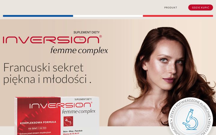 Snímek obrazovky inversionfemme.pl