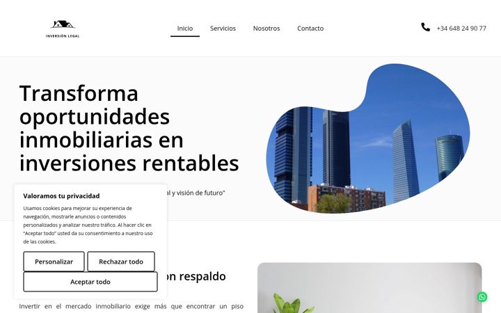 Screenshot of inversionlegal.es