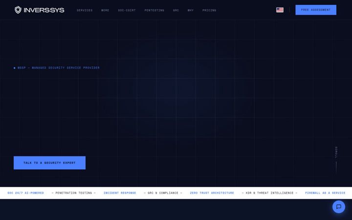 Screenshot of inverssys.com