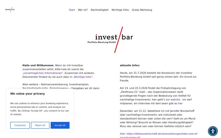 Screenshot of investbar.at