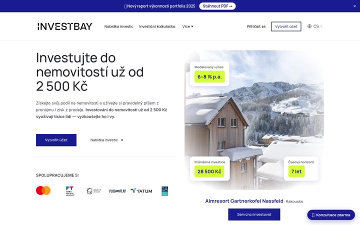 Screenshot of investbay.com