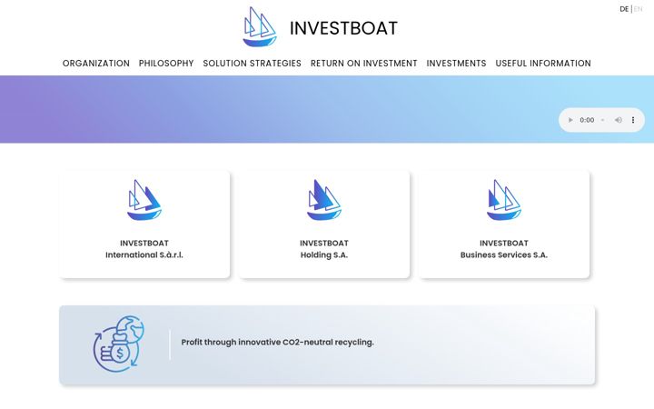 Screenshot of investboat.com